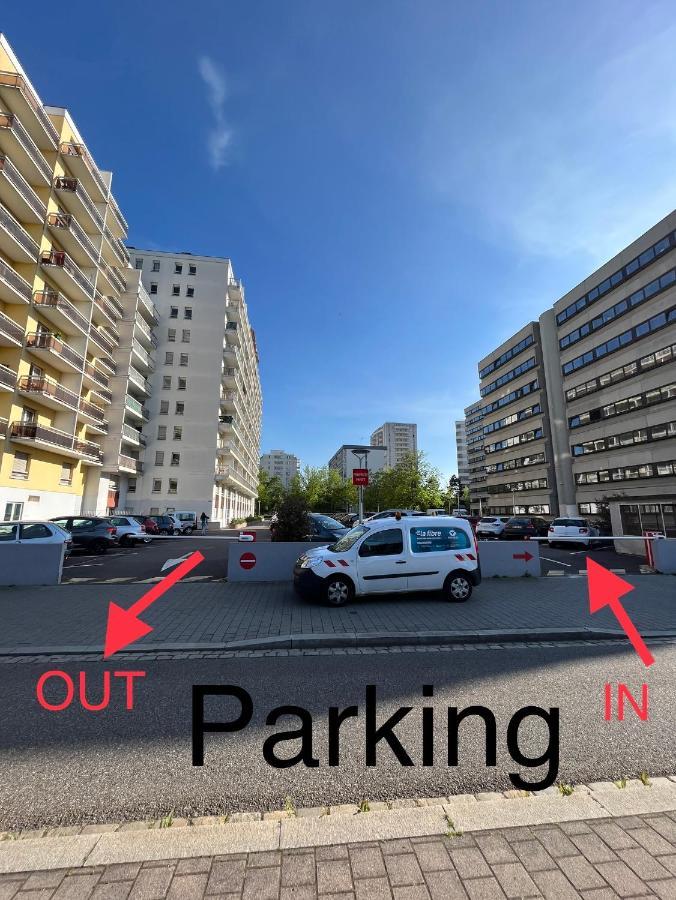 Appartement 6 Personnes Strasbourg Proche Centre Ville & Parking Luaran gambar