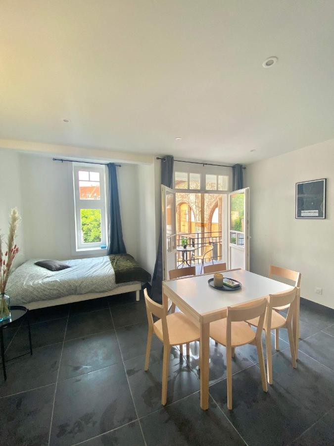 Appartement 6 Personnes Strasbourg Proche Centre Ville & Parking Luaran gambar